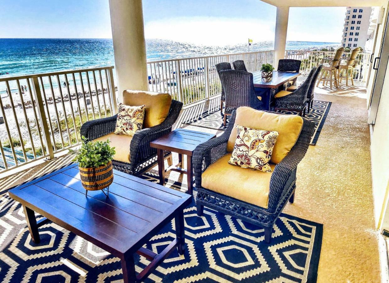 Barefoot Bliss - Beachfront Condo - Sleeps 12 Panama City Beach Ngoại thất bức ảnh